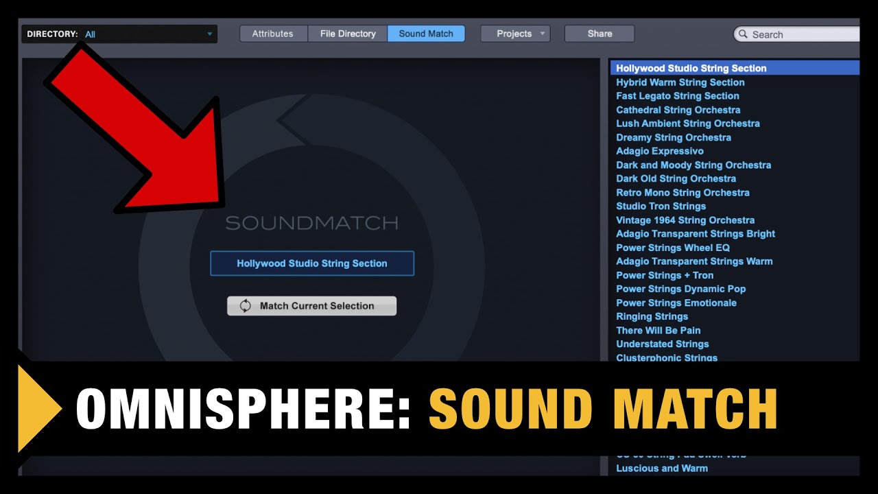 Omnisphere Secret Trick - Sound Match (Tutorial)
