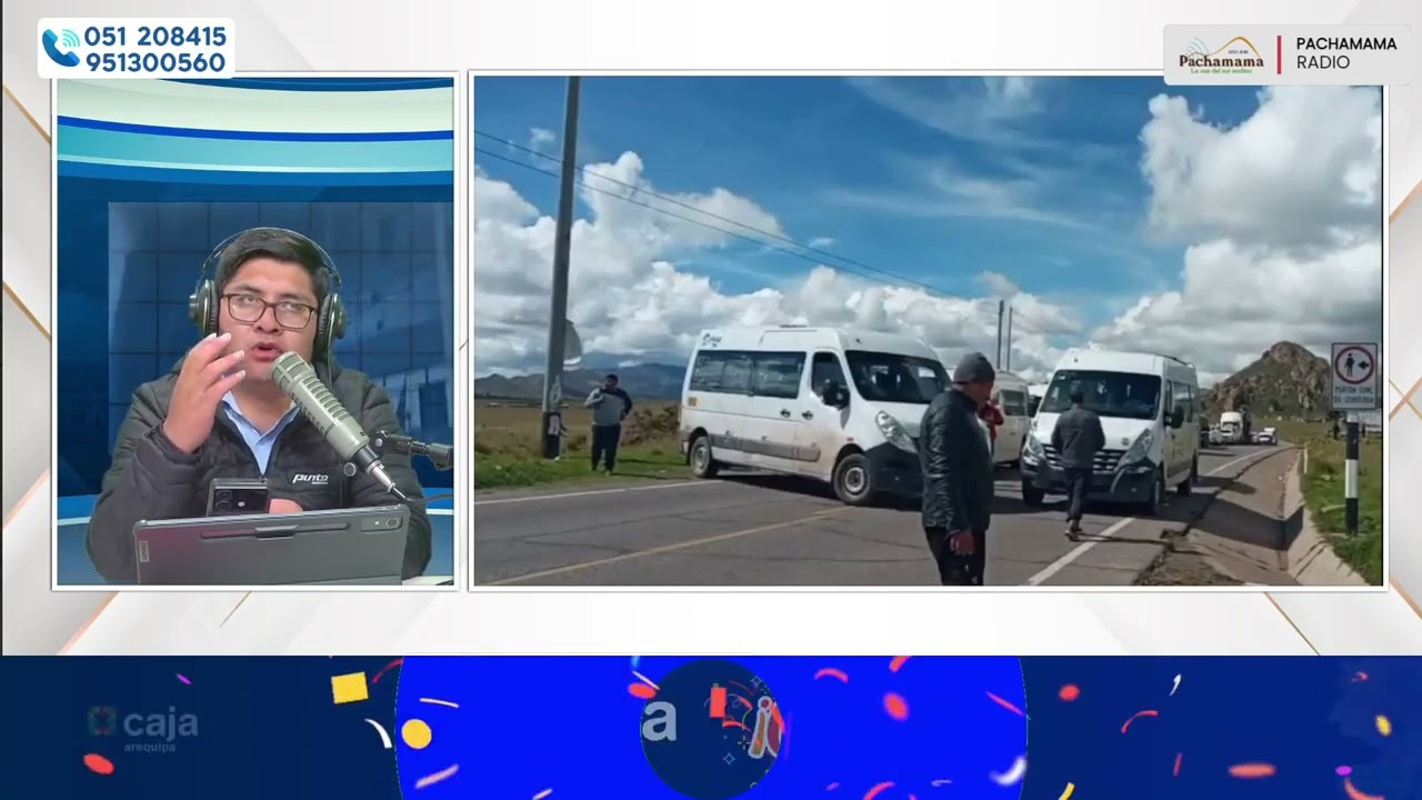 Edwin Pacori Quispe  vicepresidente Atramsur sobre protestas