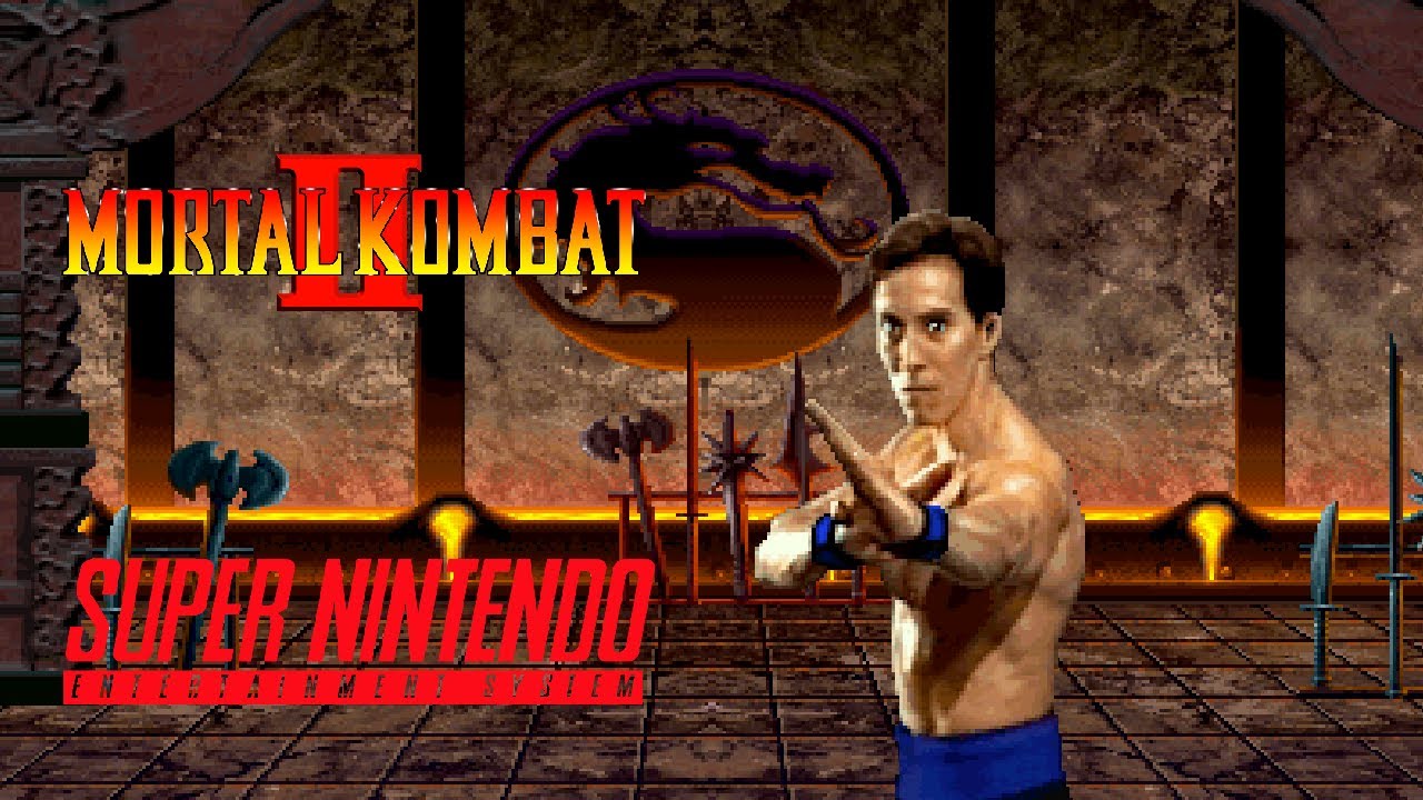 Mortal Kombat II (Super NES) - Johnny Cage Playthrough [HD] | RetroGameUp