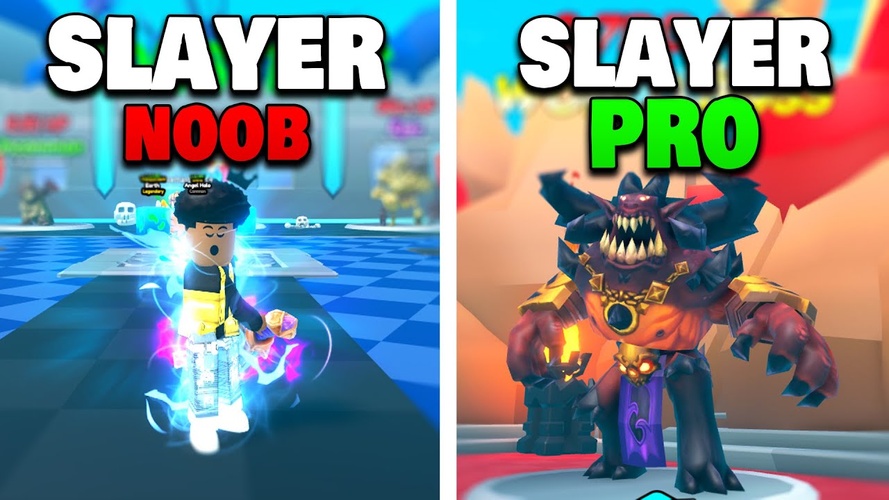 Я прошёл путь от нуб-убийцы до про-убийцы в Monster Slayer | Roblox