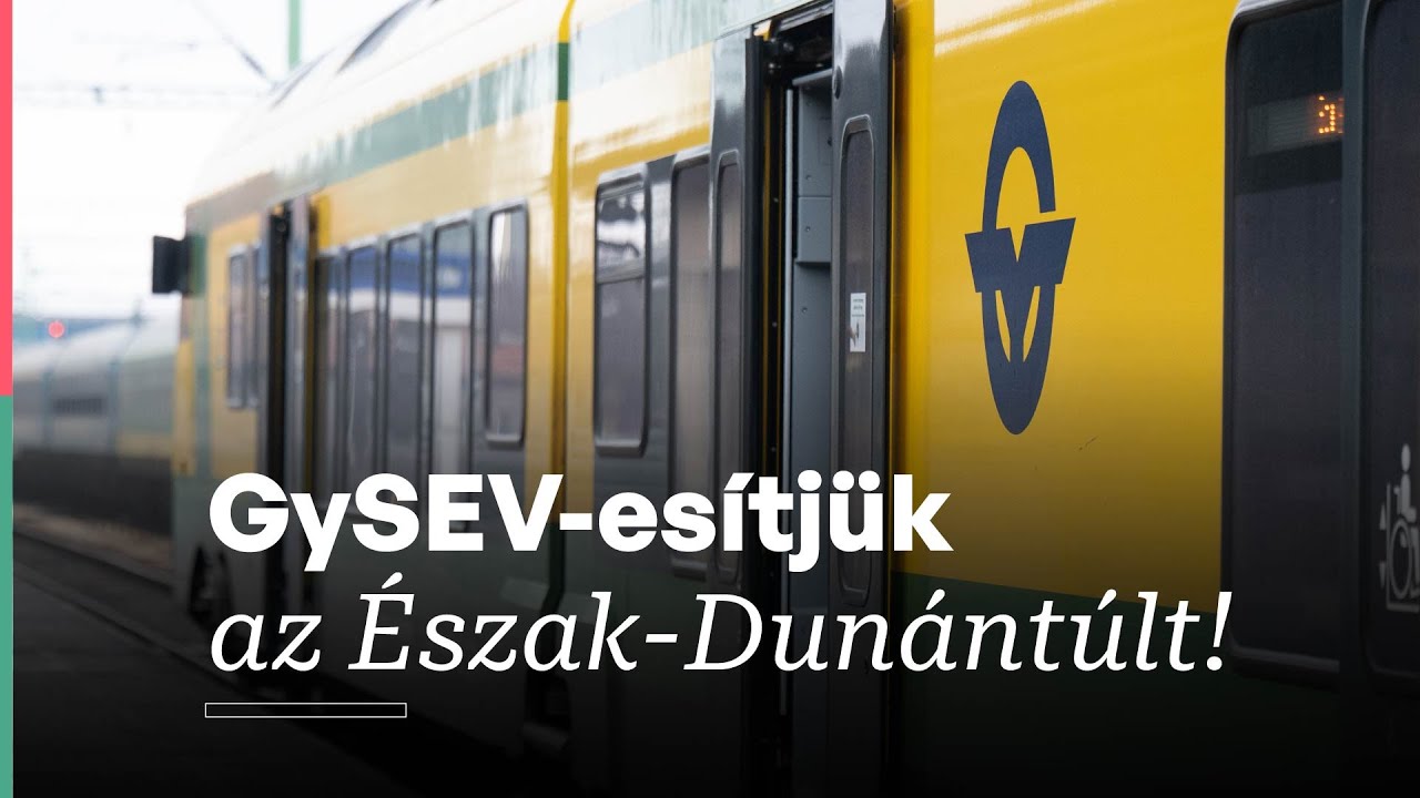 GySEV-esítjük az Észak-Dunántúlt