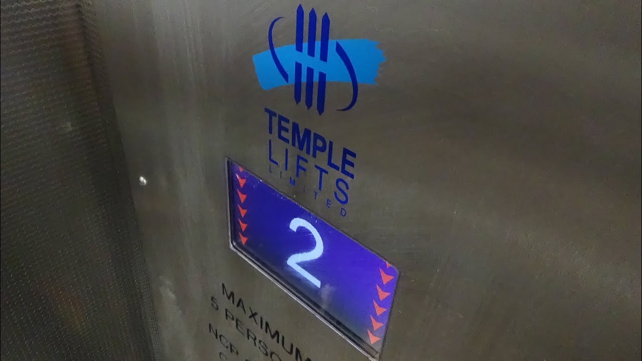 Temple Lifts plus Trash Stannah Platform Elevator at the Greyfriars NCP Car Park in Cardiff
