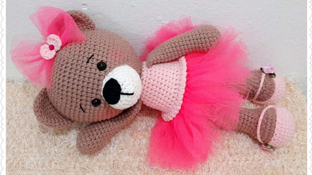 Amigurumi Ursinha Teodora, finalização