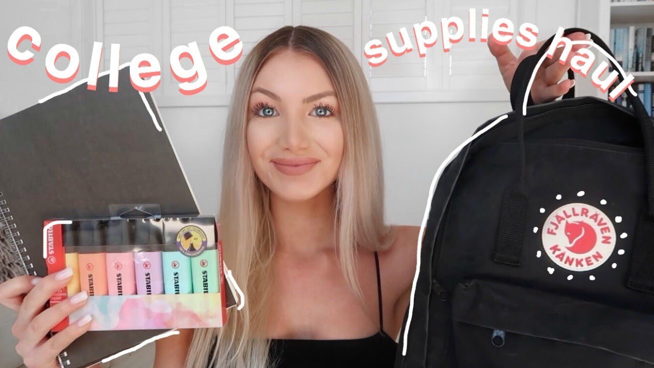 I GOT INTO COLLEGE/ UNIVERSITY!! | School Supplies & Stationery Haul