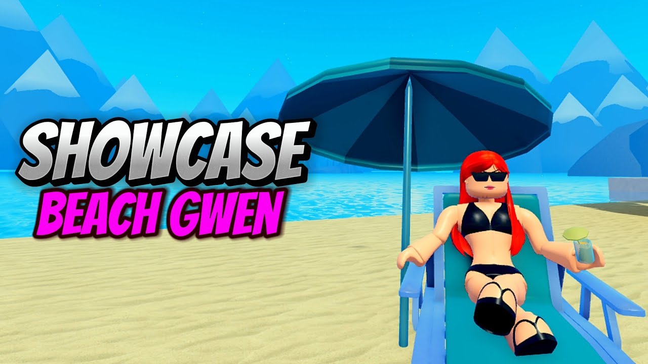 Beach Gwen Showcase 💕 | Heroes Online world