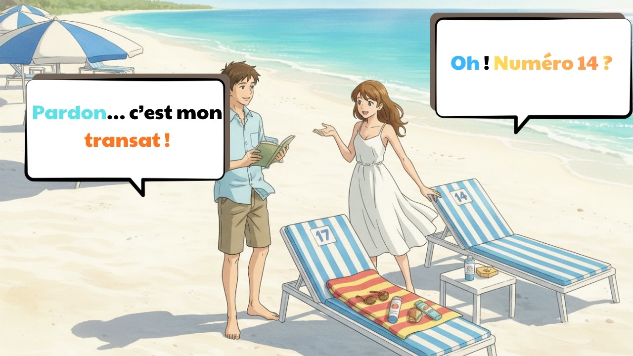 10 Easy French Conversations for Beginners (A1–A2) | Real-Life Dialogues at the Beach
