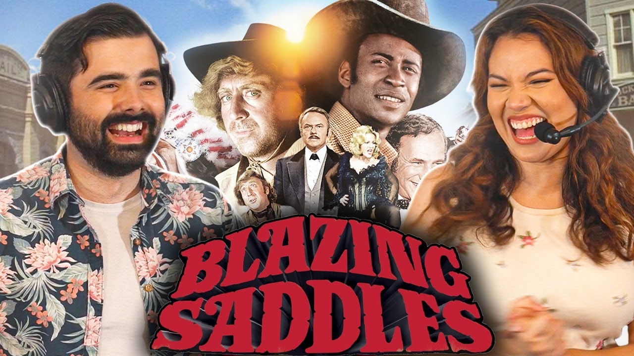 BLAZING SADDLES IS SO FUNNY! Blazing Saddles Movie Reaction First Time Watching!
