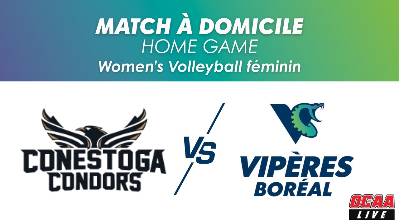 OCAA  Women's Volleyball 🏐 Conestoga @ Boreal [2026/02/01]