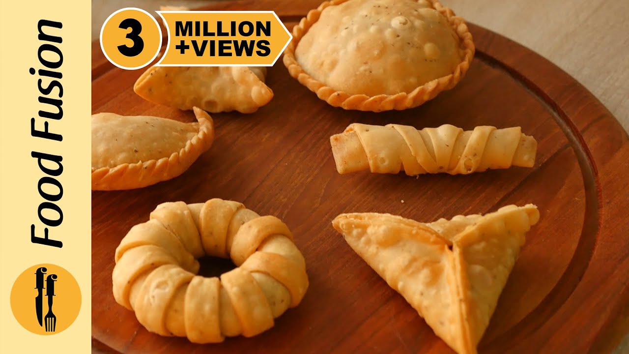 11 Samosa Folding Techniques to perfectly fold samosas by Food Fusion (Ramzan Special Recipe)