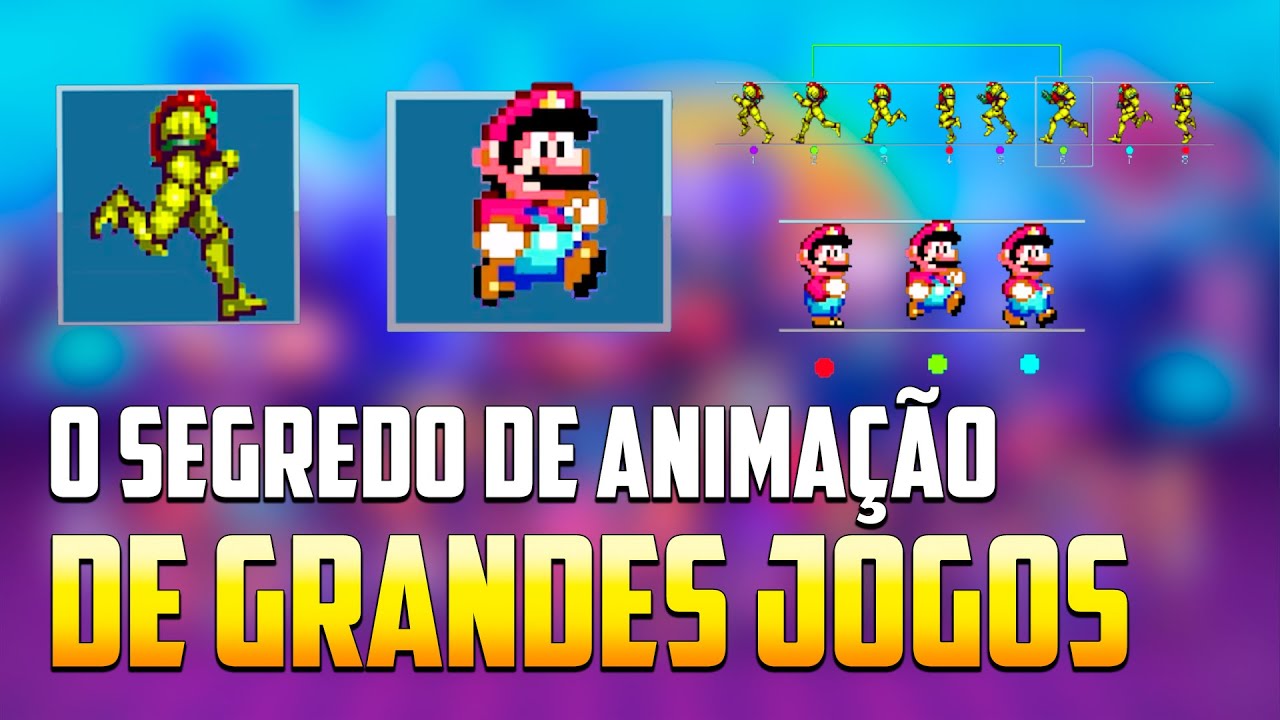 Guia para CICLOS de ANIMAÇÃO - Pixel Art