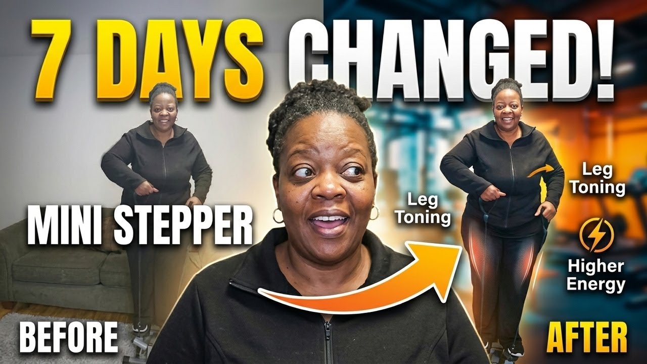 Day 7 of 14 Mini Stepper Challenge | Halfway There & Still Showing Up 💪🏾
