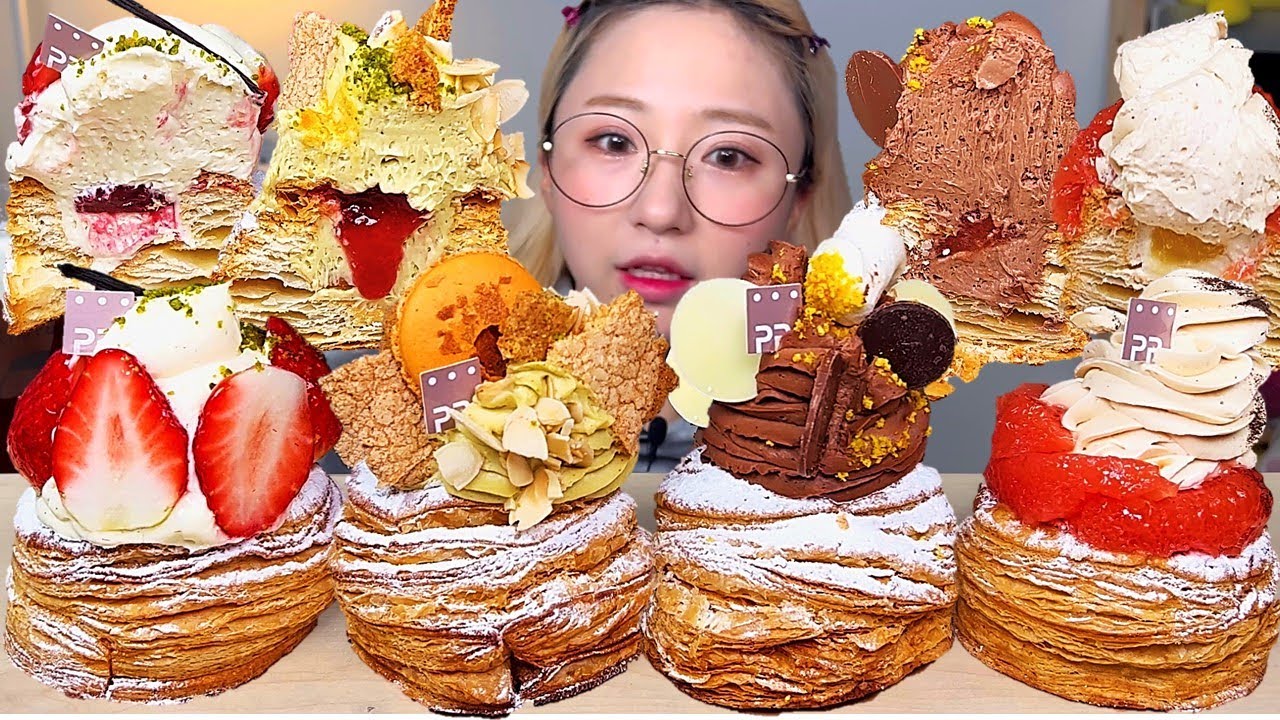 쥬마뺄 프랑스디저트 두블오🧁 디저트 먹방 Dessert Mukbang