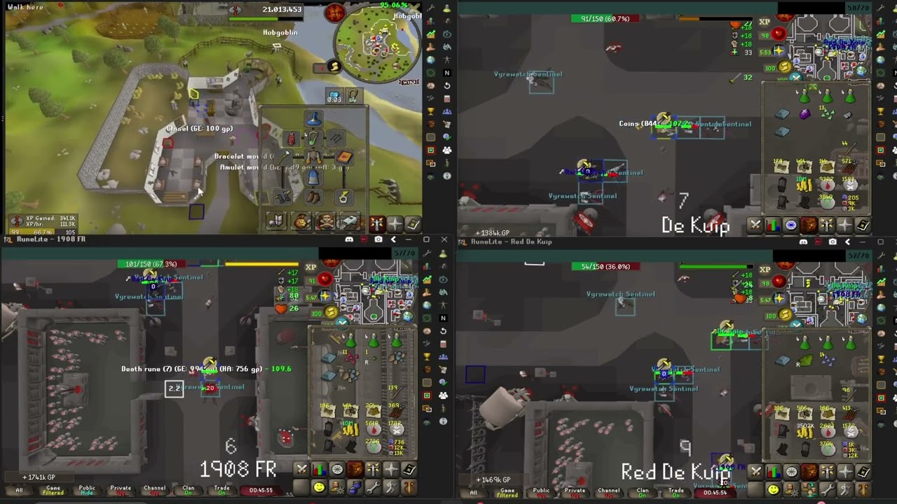 1+3 Aethers | 100k RC xp/Hour + 3x Vyres
