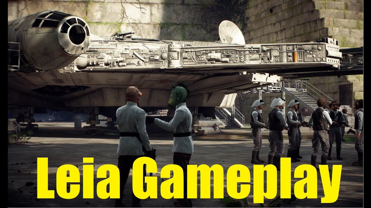 Battlefront | Leia Gameplay | Co-op