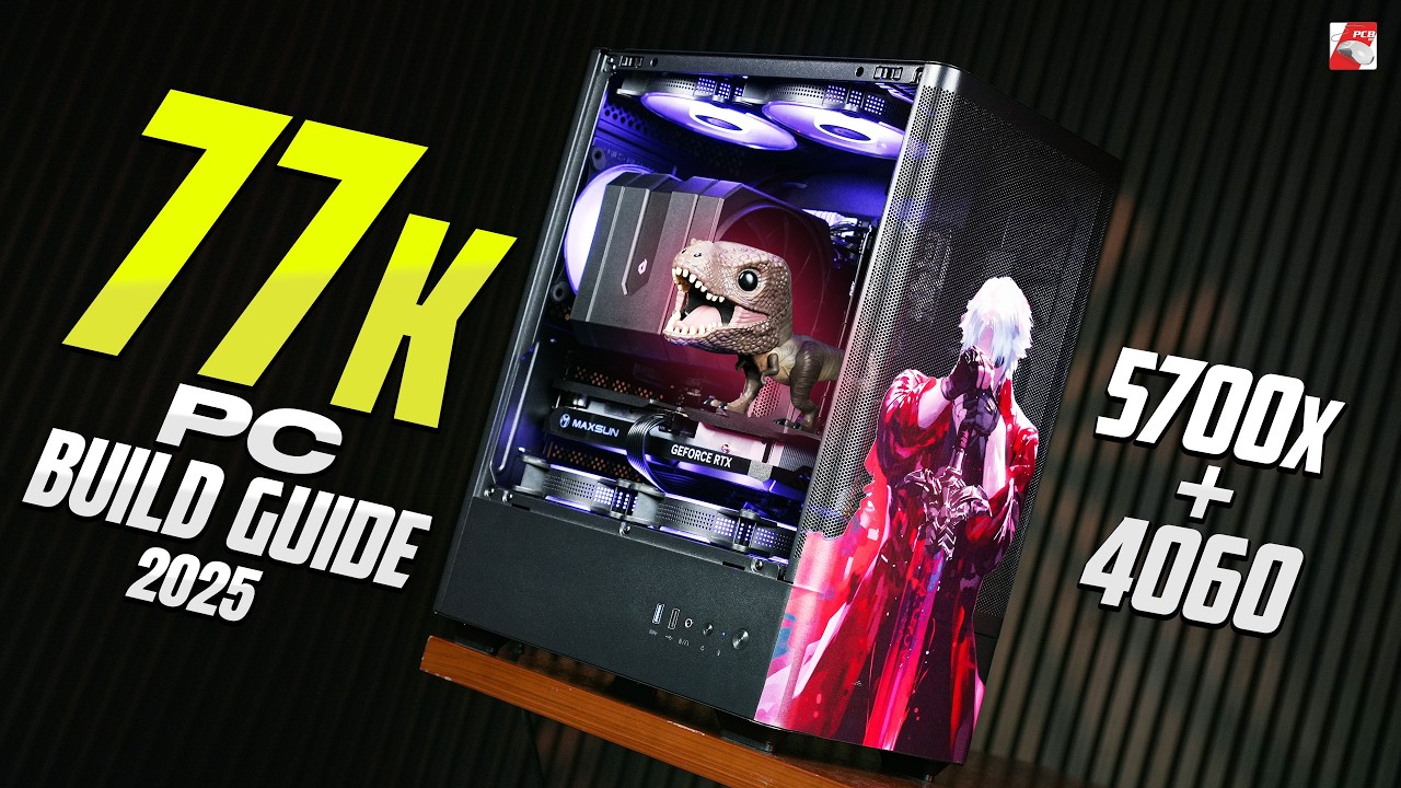 Unbeatable 77K Deal! Ryzen 7 5700X, B550, RTX 4060 Best Gaming & Workstation PC Build in Bangladesh