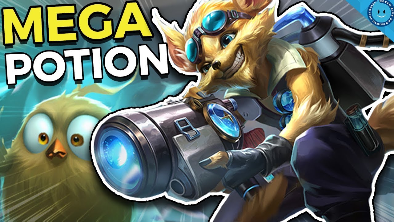 DOUBLE BURST HEAL PIP! INSANE POTENTIAL! Mega Potion Pip Gameplay (Paladins 1.7)