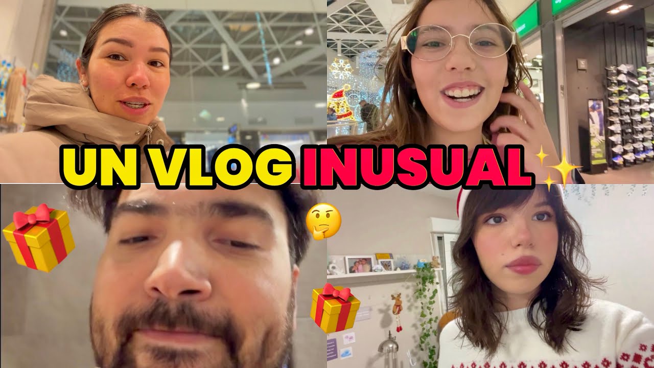 Comprando REGALOS 🎁 para un intercambio INUSUAL 🤔 Los Rosa Martínez | Vlogmas 