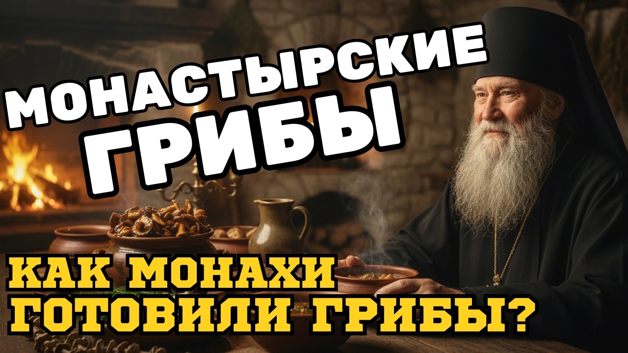 Как монахи готовили грибы: Три грибных рецепта из русского монастыря XVII века
