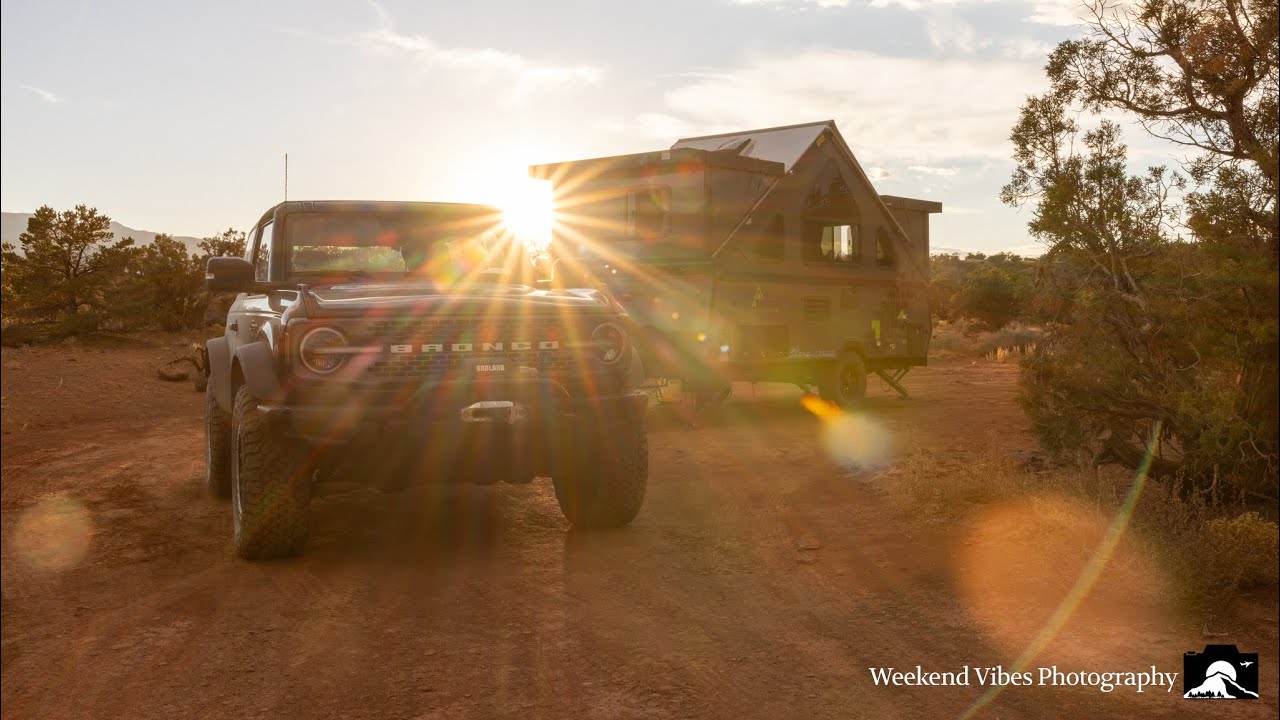 Aliner Evolution 15 Dispersed Camping Near Capitol Reef