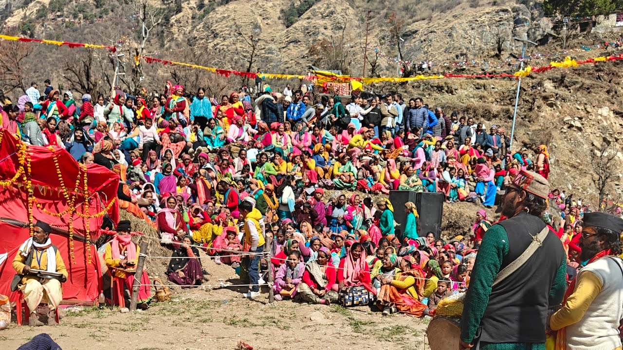मां कालिंका कौतिक 🙏 पर भक्तों की उमड़ी भीड़ #viral #funny #uttrakhand #love 