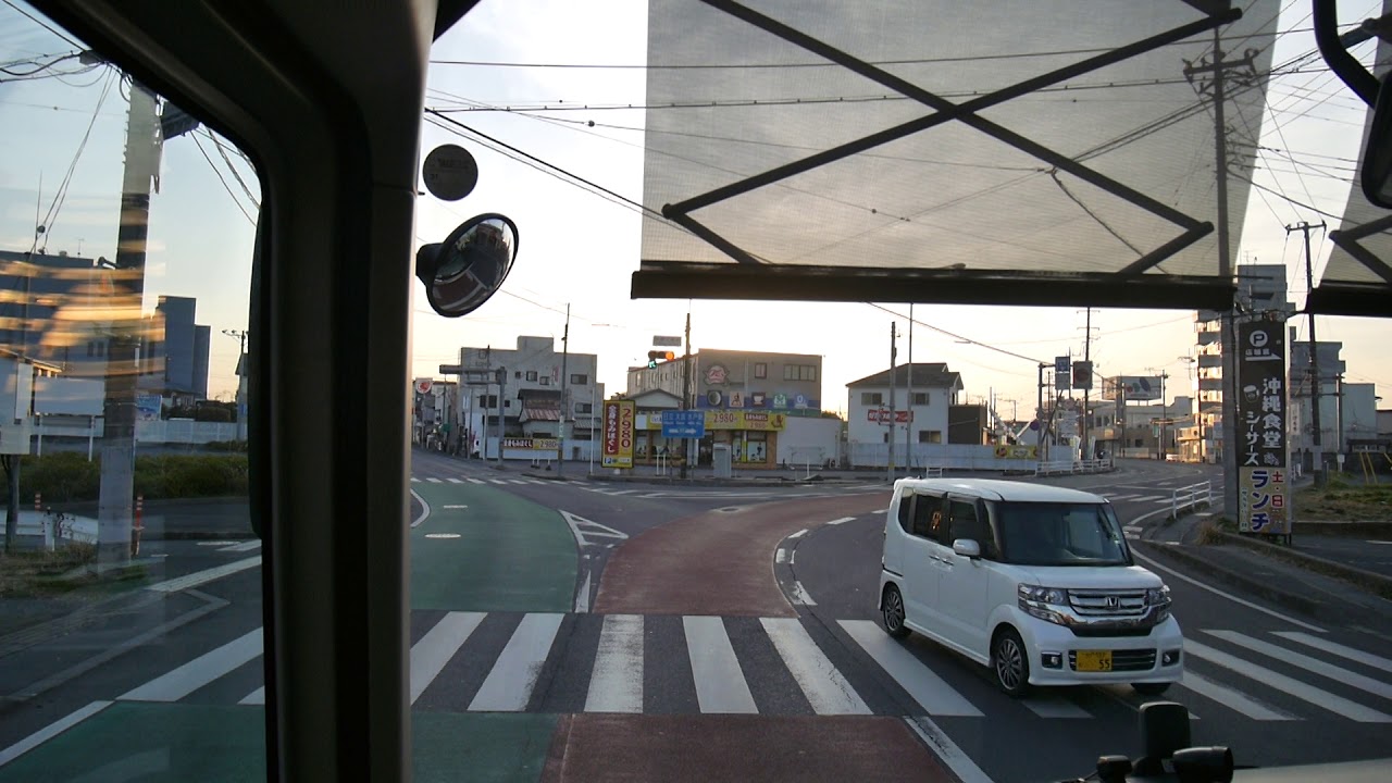 【前面展望】赤塚駅～水戸駅～仙台駅【茨城交通・仙台線】