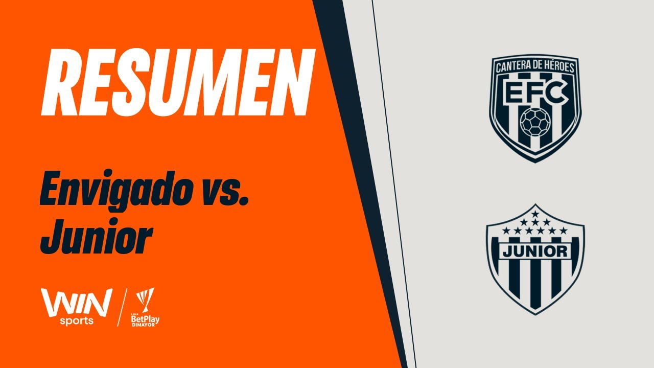 Envigado vs. Junior (resumen y goles) | Liga BetPlay Dimayor 2025-2 | Fecha 6