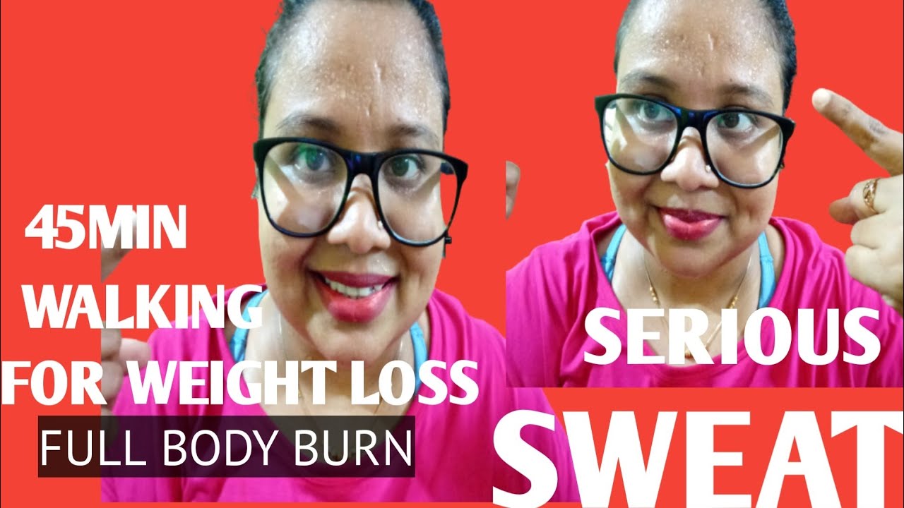 45Min INTENSE Full Body Walking Workout ||STEADY STATE CARDIO for WEIGHT LOSS | NO REPEATS| DAY 3