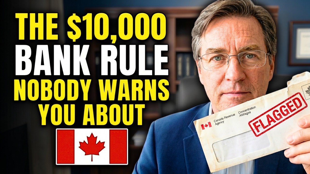 The $10,000 Bank Rule the CRA Won't Explain to Canadians &mdash; Most Retirees Get Caught