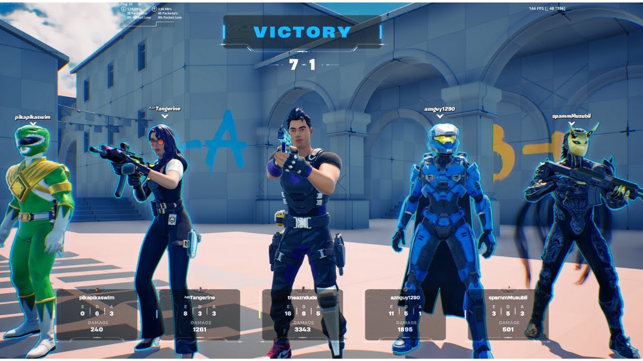 Friends + Family = Total DOMINATION in Ranked Fortnite Ballistic! 😤