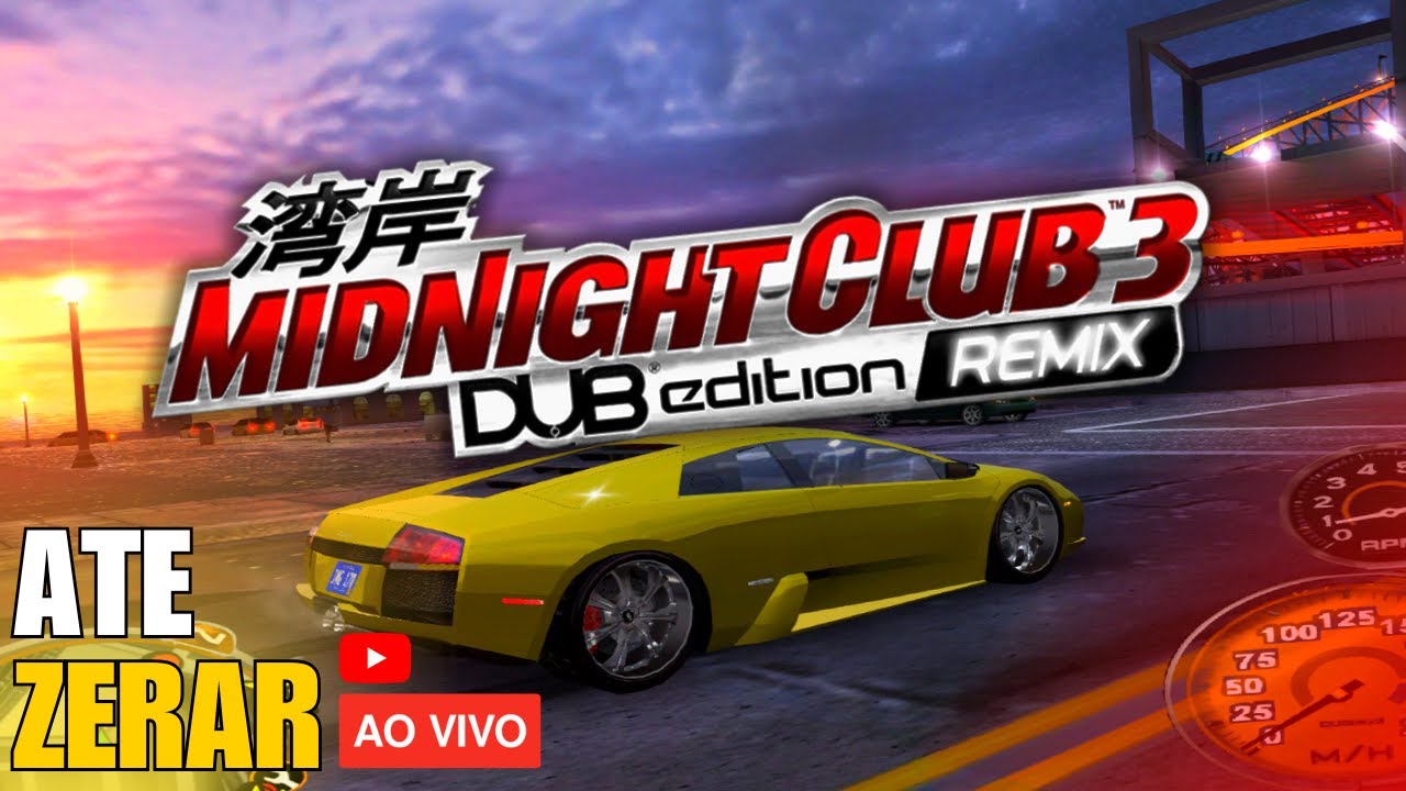 🔴LIVE ON!!  MIDNIGHT CLUB 3 - ATE ZERAR - CLUB RACES