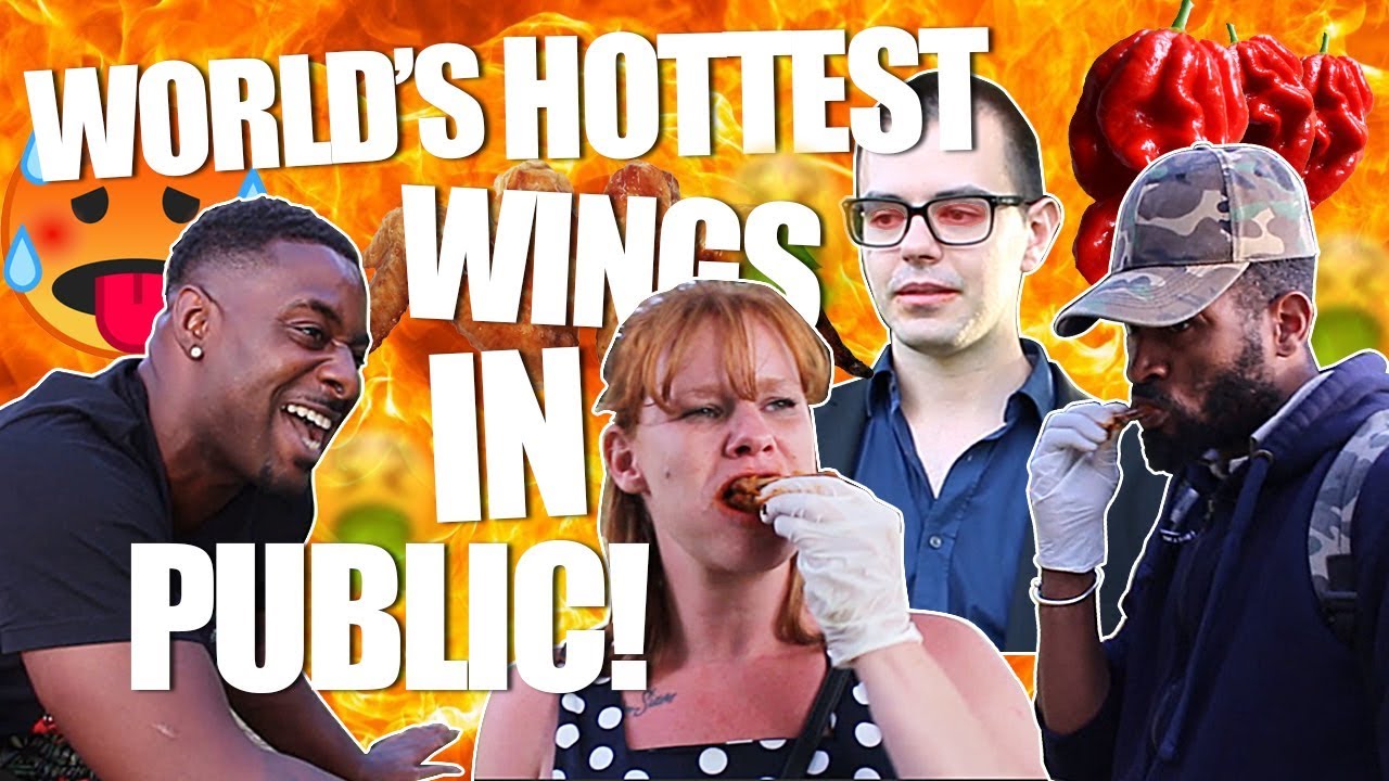 LV General World's Hottest Wings in Public! (MUM NEEDS AMBULANCE!!!)