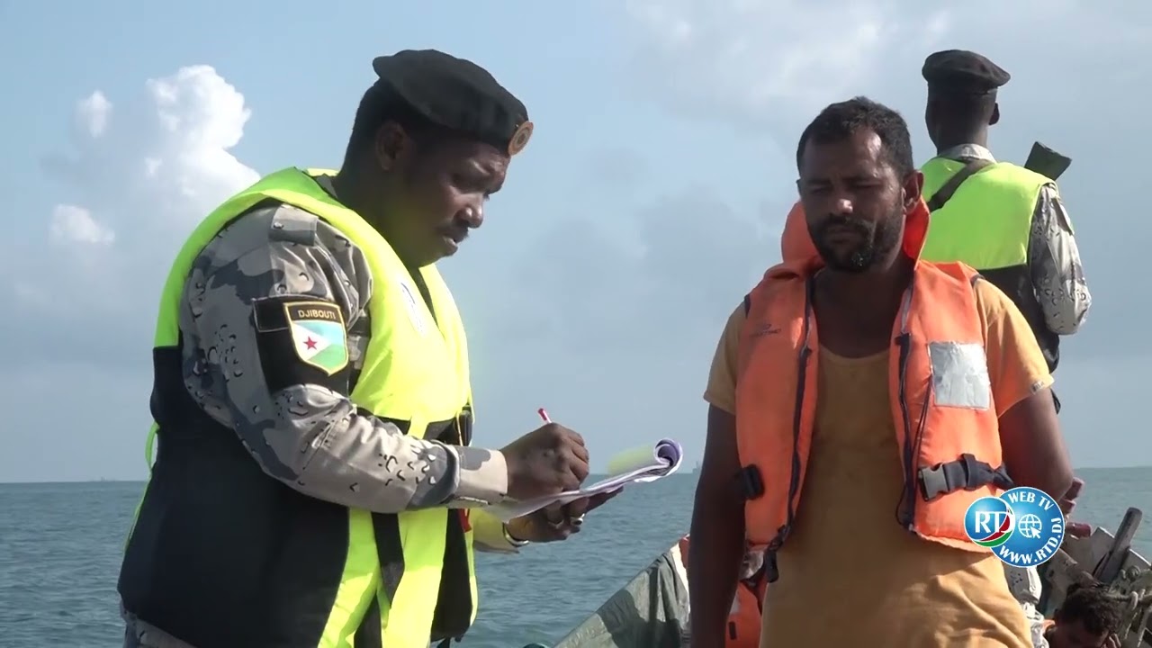 La Garde-Côtes Djiboutienne intercepte une embarcation transportant des marchandises de contrebande.