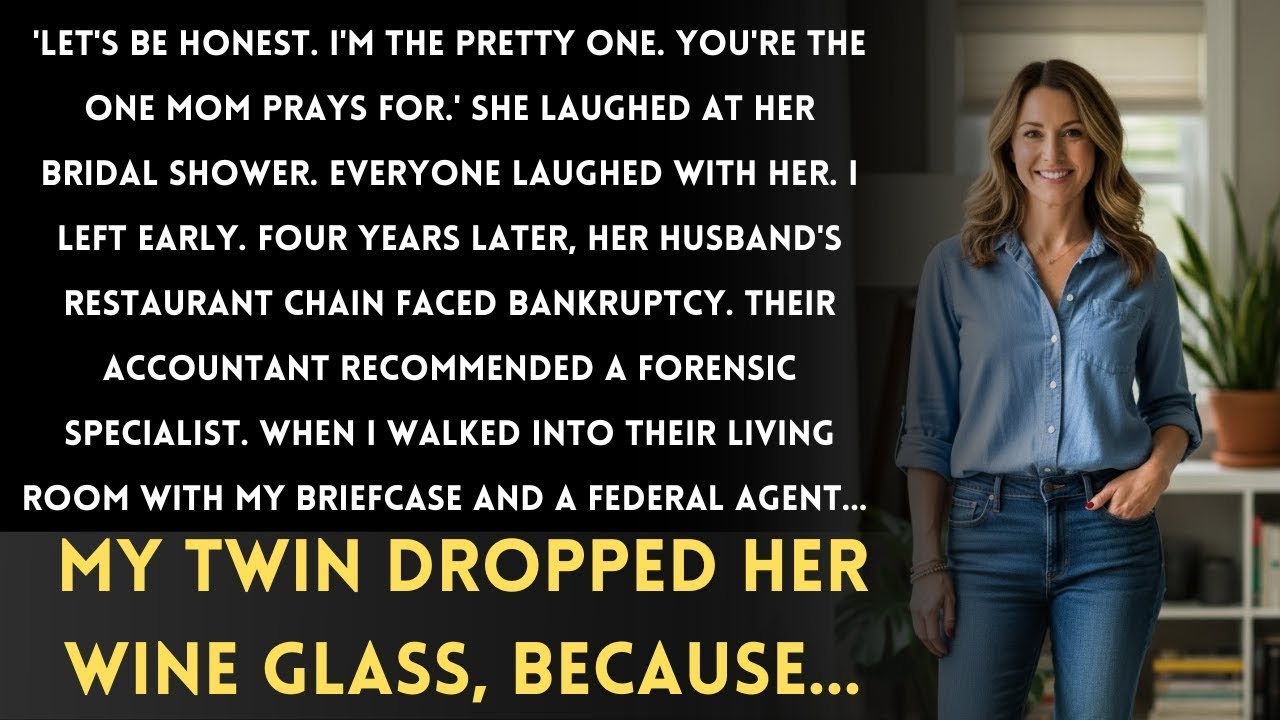 Twin Sister Said “I Got the Beauty, You Got Nothing” — Then Her Husband’s Company Audited Me