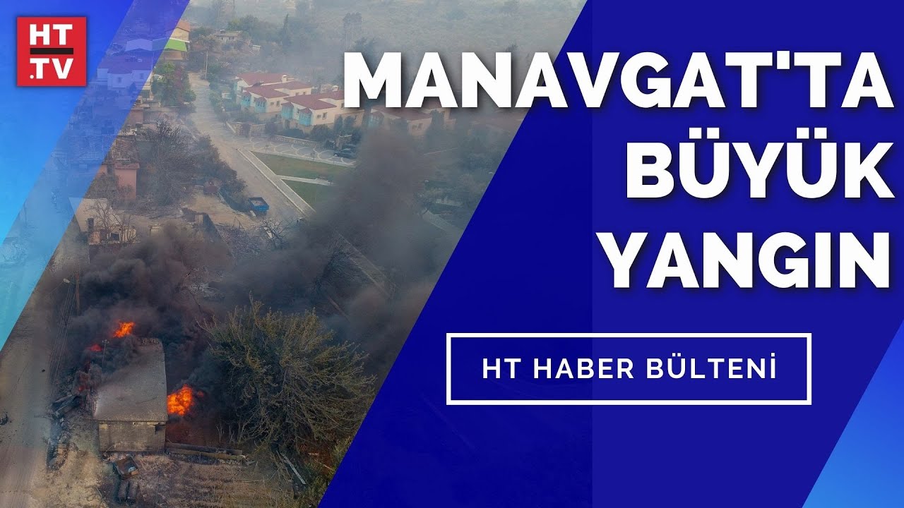 #CANLI - Manavgat'ta orman yangını yerleşim alanlarına ulaştı, tahliyeler başladı!