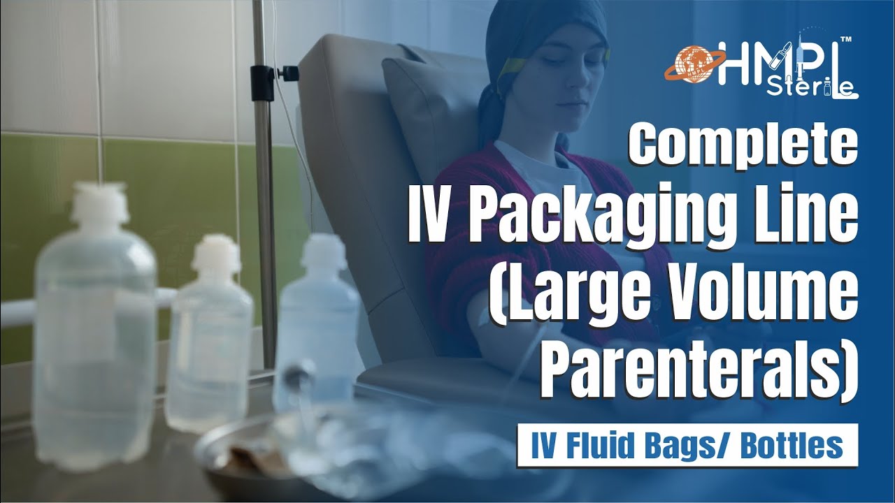 IV Packaging Line | IV Bottle Secondary Packaging Line | 100-2000 ml IV Fluid Bags/Bottles