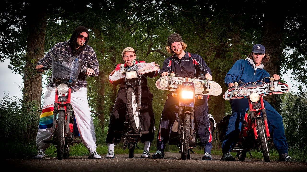 Flatspot Tomos Tour (Patrick Reins, Jelle Maatman, Jeremy van der Eijk, Chris Belling)