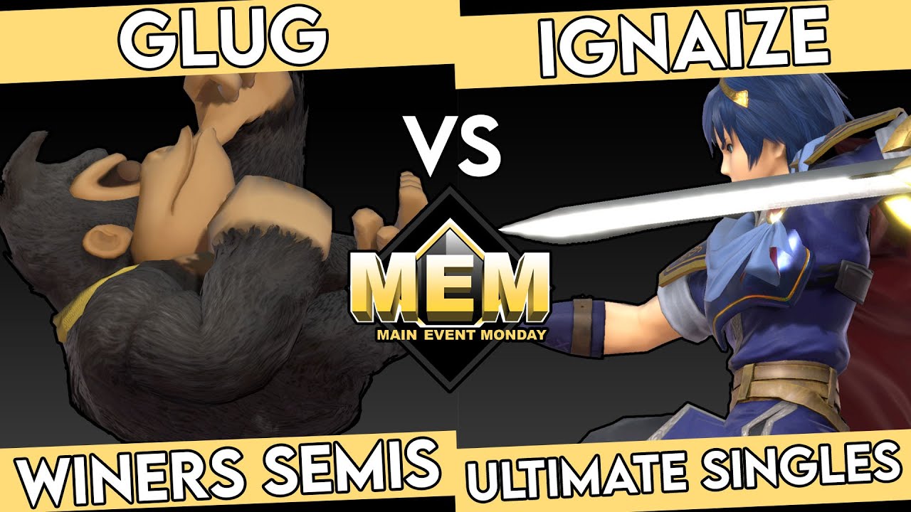 BNB Main Event Mondays 4 - Glug (Donkey Kong, Joker) VS Ignaize (Marth) Winners Semis