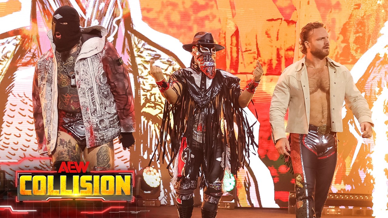 Brodido и Хэнгмен Пэйдж против Брадда Каими, LVJ и Вина Паркера | AEW Collision, 05.09.26