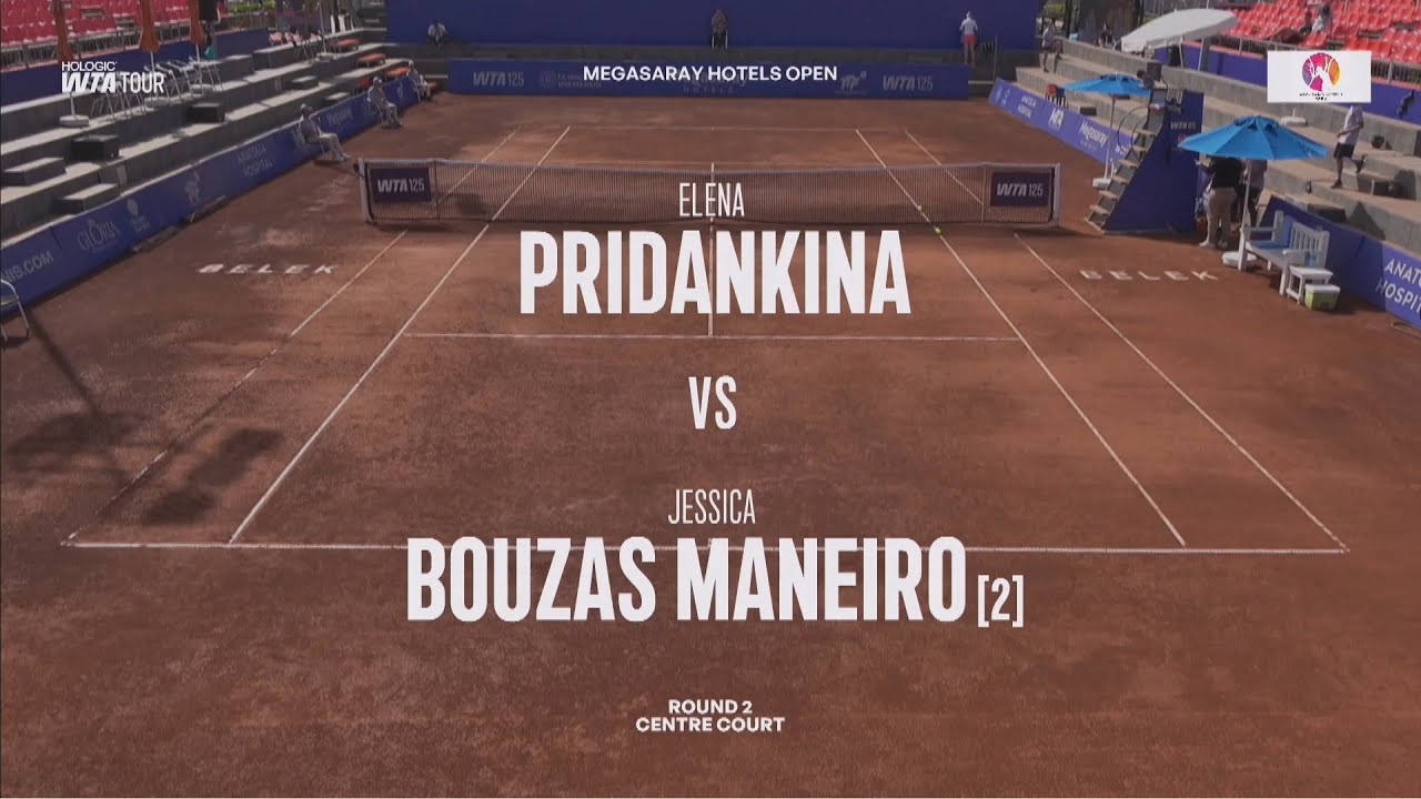 Elena Pridankina vs Jessica Bouzas Maneiro ESP  - HighLights