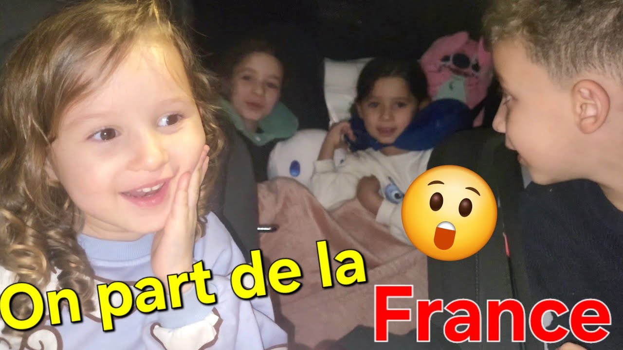 GNV BARCELONE/NADOR 2025 :: Mouna et Aya partent de la FRANCE pour une destination surprise 😲