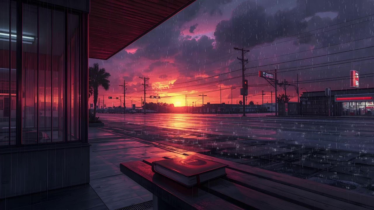 Midnight Rain in Tokyo 🌧️ Lofi Hip Hop Mix [Relax/Study]