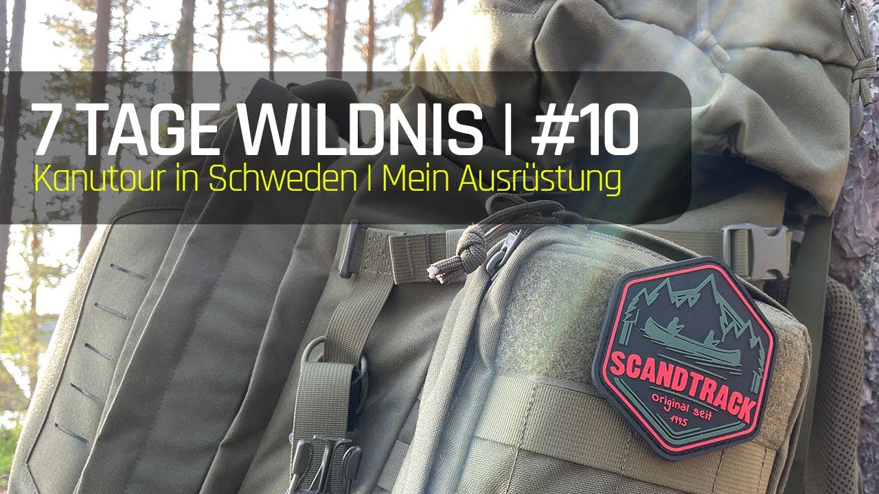 7 Tage Wildnis | 10/10 | Kanutour in Schweden | Meine komplette Ausrüstung | Gear | 055 | 2024