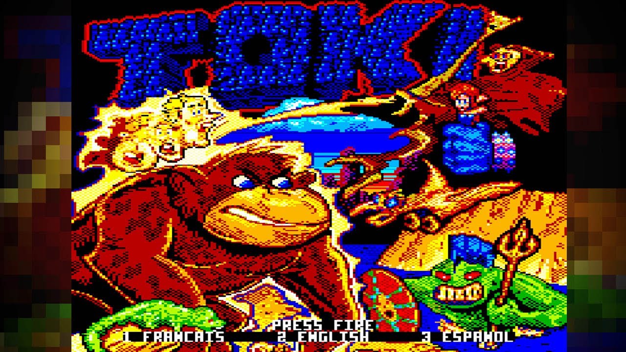 [Amstrad CPC] Toki - Longplay