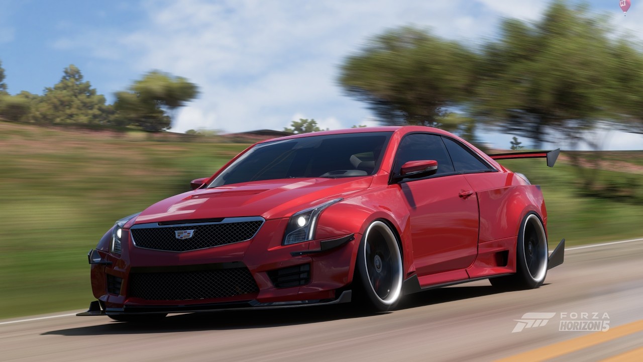 Cadillac ATS-V - 900HP | Forza Horizon 5 | Steering Wheel Gameplay