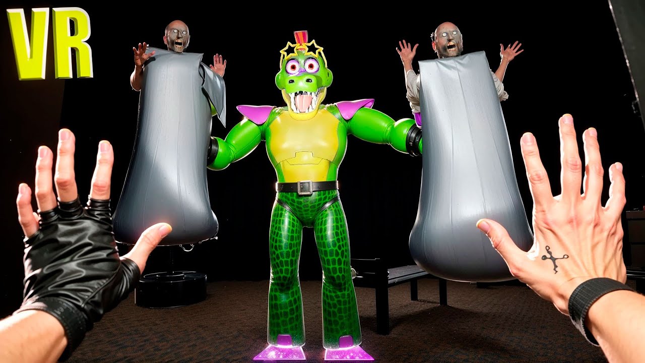 VR ГИГА МОНТИ ЗАСТАВЛЯЕТ БАБКУ ГРЕННИ ОТДАТЬ ПЕНСИЮ FNAF COOP BONELAB MOD СЕСТРА КРЕННИ