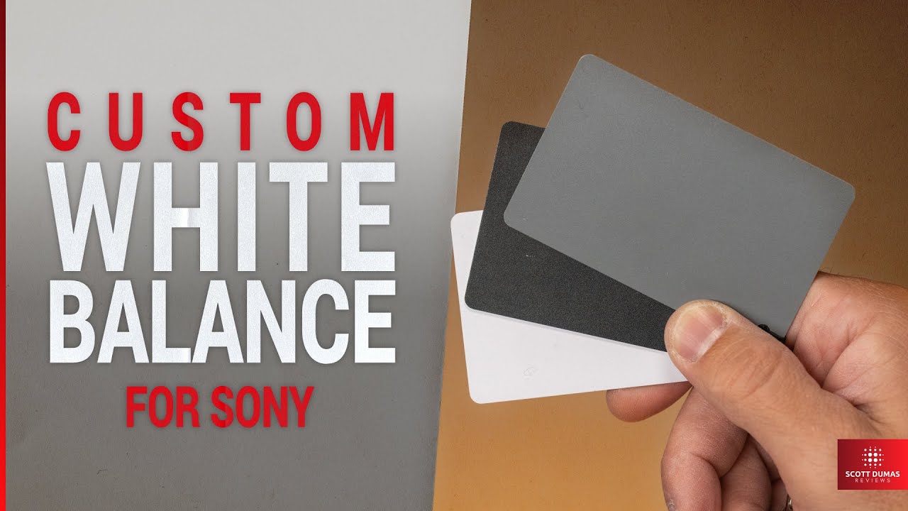 QUICK & EASY | How to Set a Custom White Balance on Sony Mirrorless Cameras