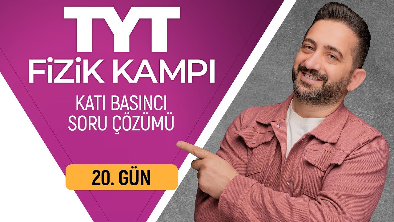 Katı Basıncı Soru Çözümü | 50 Günde TYT Fizik Kampı