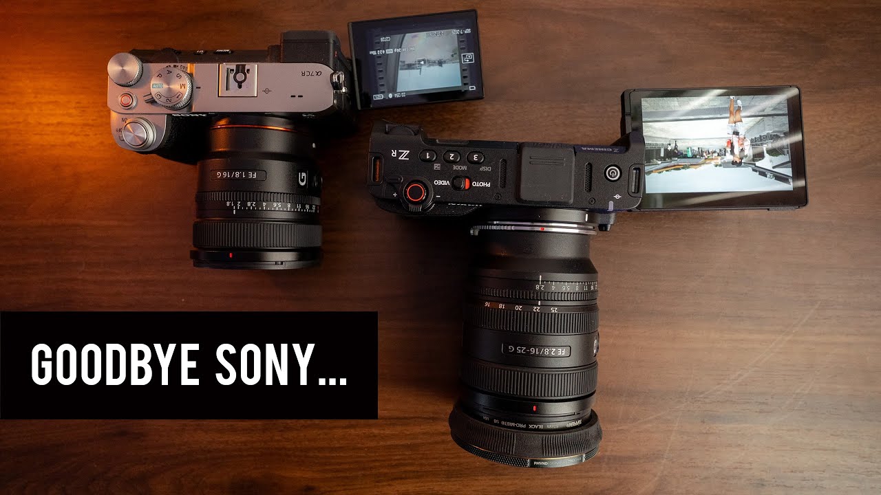 Nikon ZR vs Sony A7CR - Why I Really Made the Switch (Seriously...)