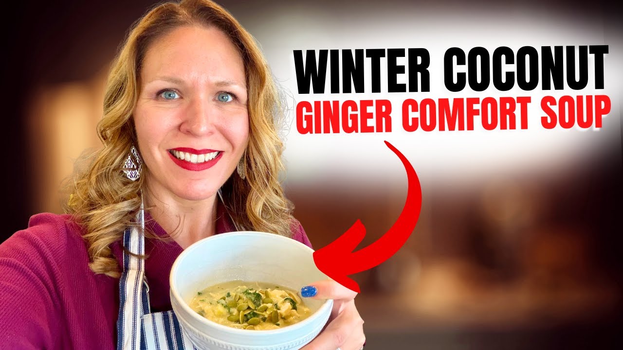 The Creamiest Coconut Ginger Soup — Perfect for Cold Weather!