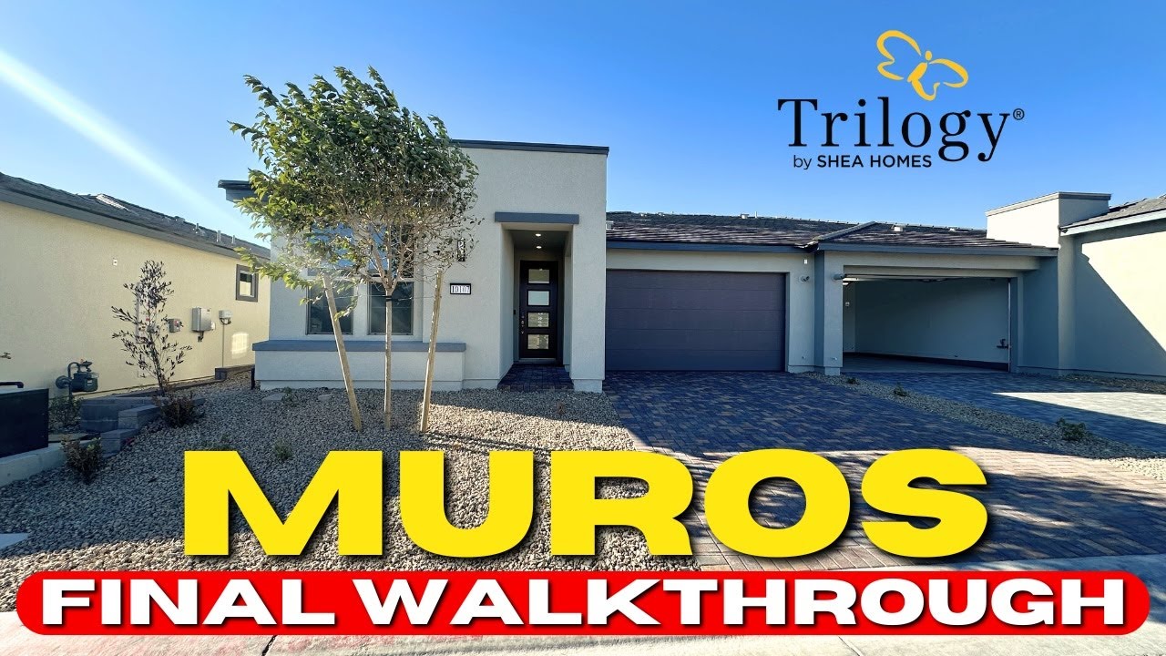 Muros at Trilogy Sunstone - New Construction Final Walkthrough